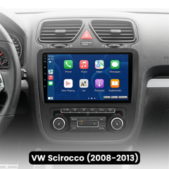 VW Scirocco 08-13 - Radio 9" con Apple CarPlay y Android Auto
