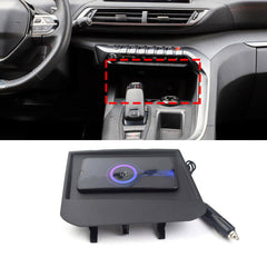 Peugeot 3008 2018-2021 Trådløs Mobiloplader med 10W hurtigopladning
