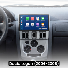 Dacia Logan 04-08 - Radio 9" con Apple CarPlay y Android Auto
