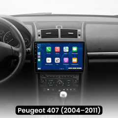 Peugeot 407 04-11 - Radio 9" con Apple CarPlay y Android Auto