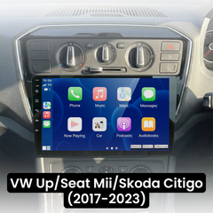 VW Up/Seat Mii/Skoda Citigo 17-23 - Radio 9" con Apple CarPlay y Android Auto