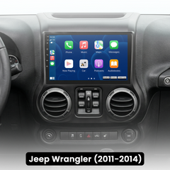 Jeep Wrangler 11-14 – Radio de 10.1" con Apple CarPlay inalámbrico y Android Auto