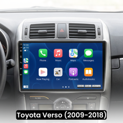 Toyota Corolla Verso 09-18 - Radio 9" con Apple CarPlay y Android Auto