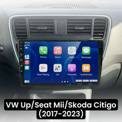 VW Up/Seat Mii/Skoda Citigo 17-23 - Radio 9" con Apple CarPlay y Android Auto