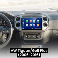 VW Tiguan/Golf Plus 06-16 - Radio 9" con Apple CarPlay y Android Auto
