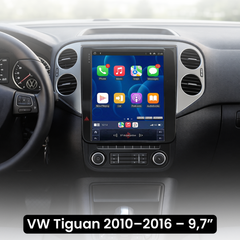 VW Tiguan 10–16 – Radio 9.7” con Apple CarPlay y Android Auto