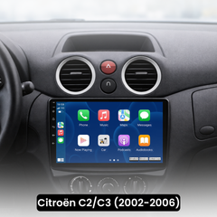 Citroën C2/C3 02-06 - Radio 9" con Apple CarPlay y Android Auto