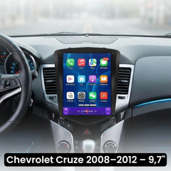 Chevrolet Cruze 08-12 - Radio 9.7" con Apple CarPlay y Android Auto