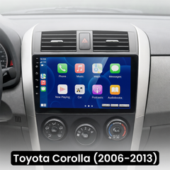 Toyota Corolla 06-13 - Radio 9" con Apple CarPlay y Android Auto