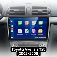 Toyota Avensis 02-08 - Radio 9" con Apple CarPlay y Android Auto