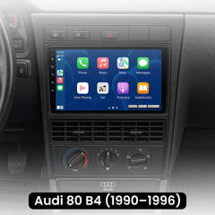 Audi 80 90-96 - Radio 9" con Apple CarPlay y Android Auto