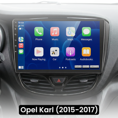 Opel Karl 15-20 - Radio 9/10.1" con Apple CarPlay y Android Auto