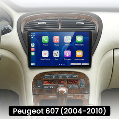 Peugeot 607 04-10 - Radio 9" con Apple CarPlay y Android Auto