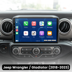 Jeep Wrangler 18-23 - Radio 9" con Apple CarPlay y Android Auto