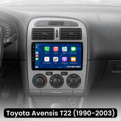 Toyota Avensis 1990-2003 - Radio de 9" con Apple CarPlay y Android Auto 