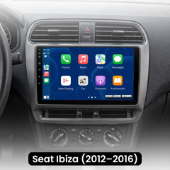 Seat Ibiza 12-16 - Radio 9" con Apple CarPlay y Android Auto