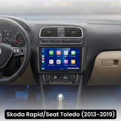 Skoda Rapid/Seat Toledo 13-19 - Radio 9" con Apple CarPlay y Android Auto