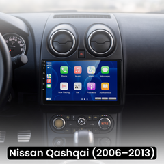 Nissan Qashqai 06-13 - Radio 9" con Apple CarPlay y Android Auto