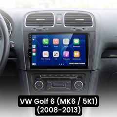 VW Golf 08-13 - Radio 9" con Apple CarPlay y Android Auto