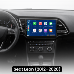 Seat León 12-20 - Radio 9" con Apple CarPlay y Android Auto