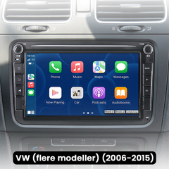 VW (varios modelos) 06-15 - Radio 8" con Apple CarPlay y Android Auto