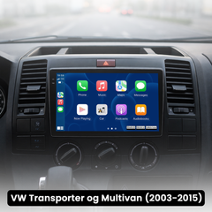 VW Transporter 03-15 - Radio 9" con Apple CarPlay y Android Auto