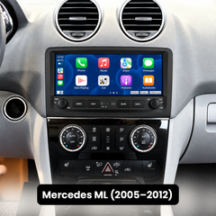 Mercedes ML 2005-2012 – radio 10,26" con Apple CarPlay y Android Auto 