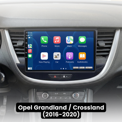 Radio Opel Grandland/Crossland 16-20 - 9 "con Apple CarPlay y Android Auto