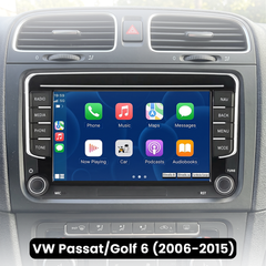 VW PQ35 (2006-2015) Apple CarPlay – Pantalla de 7” | Passat, Golf, Touran, etc.