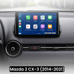 Radio Mazda 2/CX3 14-21 - 9 "con Apple CarPlay y Android Auto