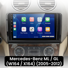 Mercedes-Benz ML 05-12 - Radio 9" con Apple CarPlay y Android Auto