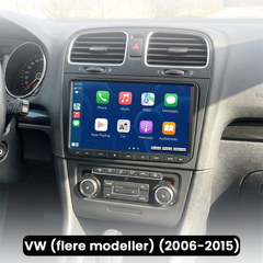 VW (varios modelos) 06-15 - Radio 9" con Apple CarPlay y Android Auto
