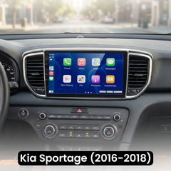 Kia Sportage 16-18 - Radio 9" con Apple CarPlay y Android Auto