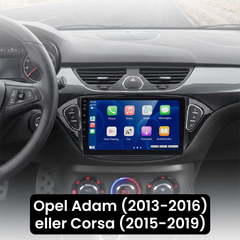 Opel Adam/Corsa 13-19 - Radio de 9" con Apple CarPlay y Android Auto