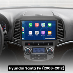 Hyundai Santa Fe 2006-2012 – Radio 9" con Apple CarPlay y Android Auto