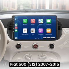 Fiat 500 07-15 - Radio 9" con Apple CarPlay y Android Auto