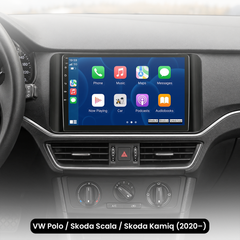 VW Polo/Skoda Scala/Skoda Kamiq 20-25 – Radio 10.1" con Apple CarPlay y Android Auto