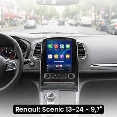 Renault Scenic 13-24 - Radio 9,7" con Apple CarPlay y Android Auto