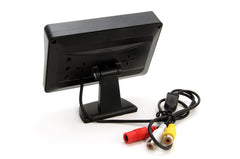 TFT-display til parkeringsassistent set fra en anden vinkel