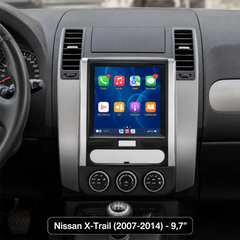 Nissan X-Trail 2007-2014 - Radio 9,7" con Apple CarPlay y Android Auto 