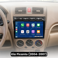 Kia Picanto 04-07 - Radio 9" con Apple CarPlay y Android Auto