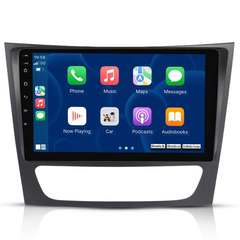 Mercedes-Benz W211 - Radio 9" con Apple CarPlay y Android Auto