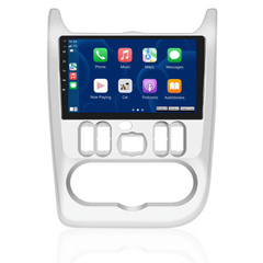 Dacia Logan 09-13 - Radio 9" con Apple CarPlay y Android Auto