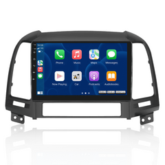 Hyundai Santa Fe 2006-2012 – Radio 9" con Apple CarPlay y Android Auto