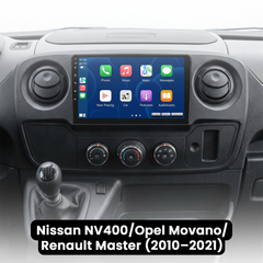 Nissan NV400/Opel Movano/Renault Master 11-19 - Radio 10.1" con Apple CarPlay y Android Auto