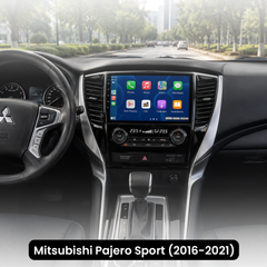 Mitsubishi Pajero Sport 2016-2021 - radio 9" con Apple CarPlay y Android Auto 