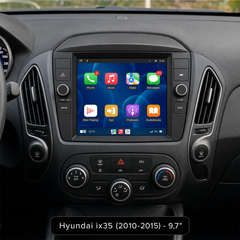 Hyundai ix35 2010-2015 - Radio 9,7" con Apple CarPlay y Android Auto 