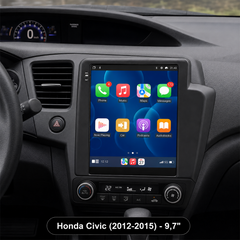 Honda Civic 2012-2015 - Radio 9,7" con Apple CarPlay y Android Auto 