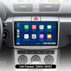 VW Passat 10-15 - Radio 9/10.1" con Apple CarPlay y Android Auto