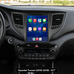 Hyundai Tucson 2016-2018 - radio 9,7" con Apple CarPlay y Android Auto 